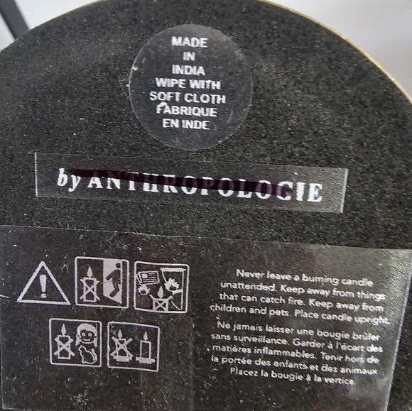 Anthropologie "Marizia Sparrow Candleholder in Bronze" New - Picture 5 of 8